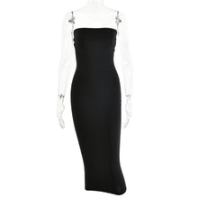 Load image into Gallery viewer, Strapless Bodycon Dress
