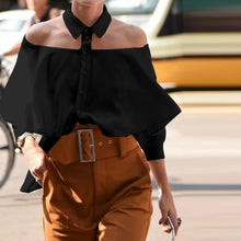 Load image into Gallery viewer, Cold Shoulder Halter Top
