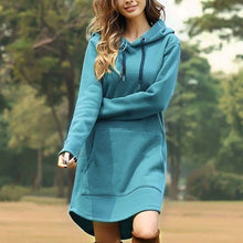 Load image into Gallery viewer, Oversized Hoodie Dress
