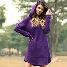 Load image into Gallery viewer, Oversized Hoodie Dress
