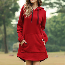 Load image into Gallery viewer, Oversized Hoodie Dress
